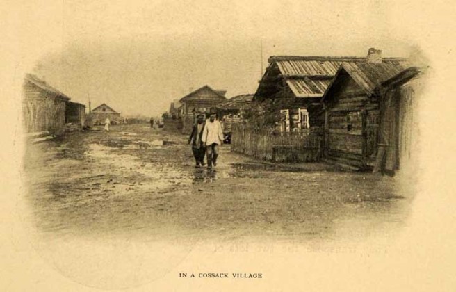 Village cosaque vers 1900