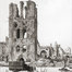 Les ruines de la cathédrale d’Ypres dans les Flandres