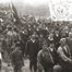 Des hommes turcs se rassemblent après l’entrée en guerre de leur pays en novembre 1914.