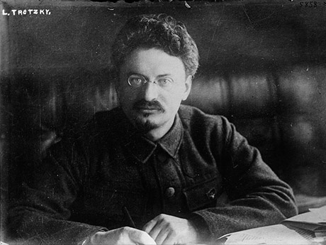 Le révolutionnaire russe Léon Trotski